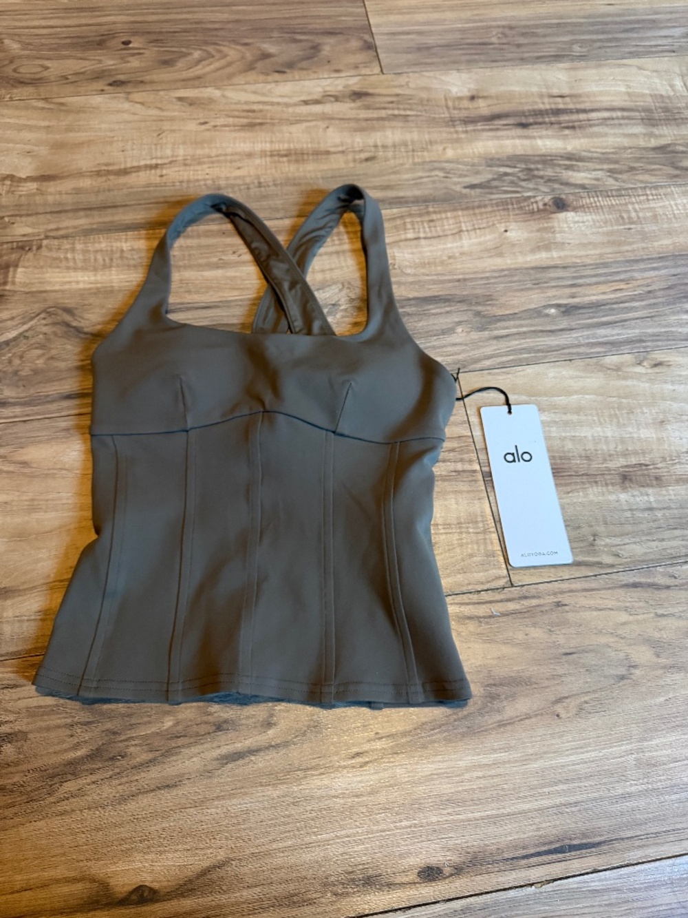 Airbrush sparks fly corset tank